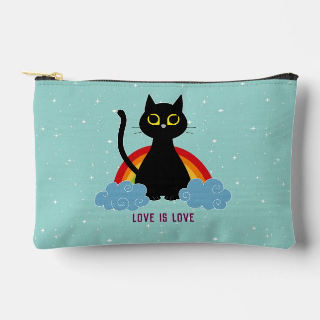 LOVE IS LOVE pride pouch (Front)