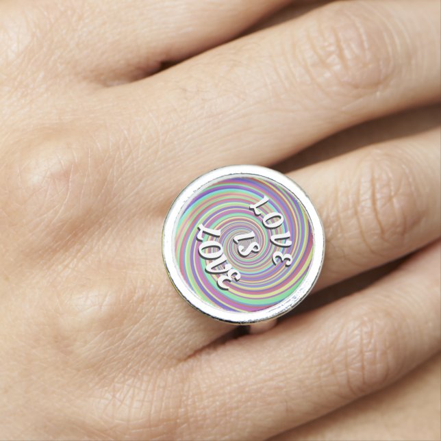 Love Is Love Pride Ring (In Situ)