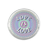 Love Is Love Pride Ring (Front)