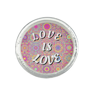 Love Is Love Pride Ring