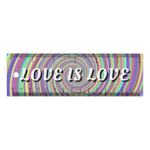 Love Is Love Pride Ruler