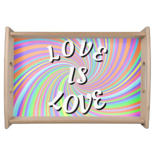 Love Is Love Pride Serving Tray