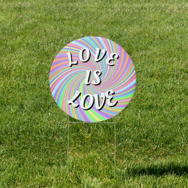 Love Is Love Pride Sign (Insitu)