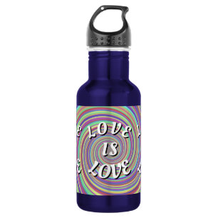 Love Is Love Pride Stainless Steel Water Bottle