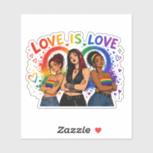 Love Is Love Pride Sticker