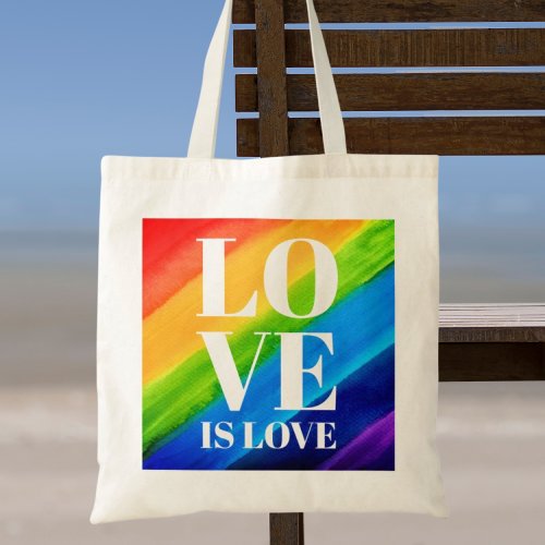 Love Is love Pride Tote Bag