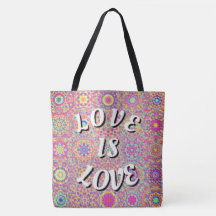 Love Is Love Pride Tote Bag