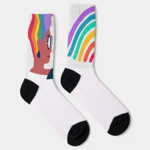Love is Love Pride Valentine's Day Socks