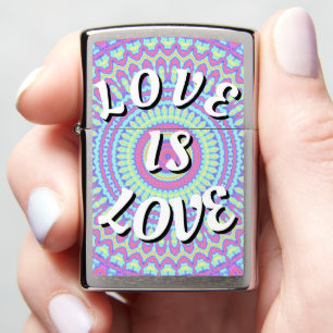 Love Is Love Pride Zippo Lighter