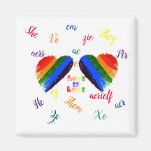 Love is love pronouns