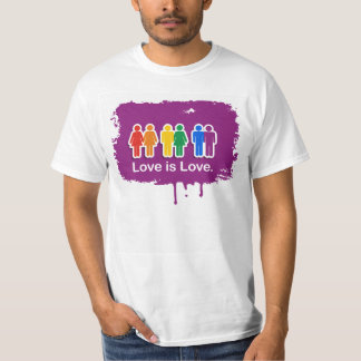 LOVE IS LOVE PURPLE T-Shirt
