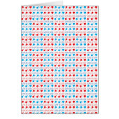 LOVE is LOVE quote in red and blue (Front)