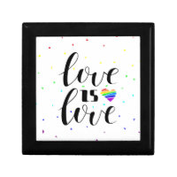 Love is Love | Rainbow Hearts Gift Box