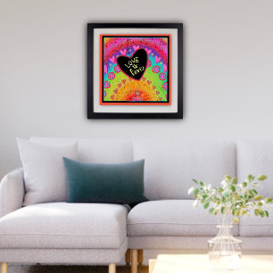 Love is Love Rainbow Inspirivity Poster