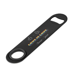Love is Love Rainbow LGBTQ Bar Key