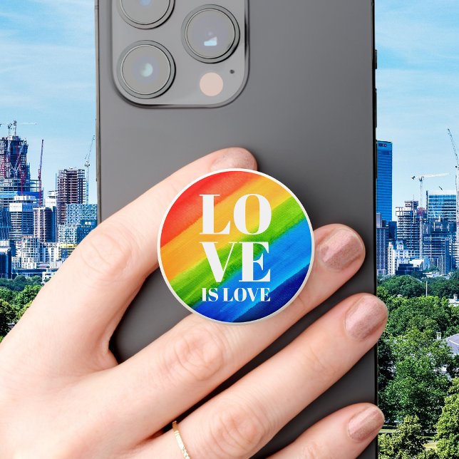 Love Is Love Rainbow PopSocket (Creator Uploaded)