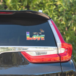 Love Is Love Rainbow Sticker