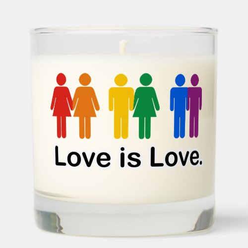 Love is Love Scented Candle