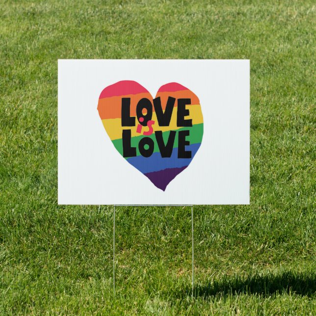 Love is Love Sign (Insitu)