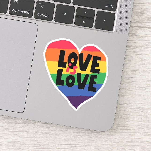 Love is Love Sticker (Detail)