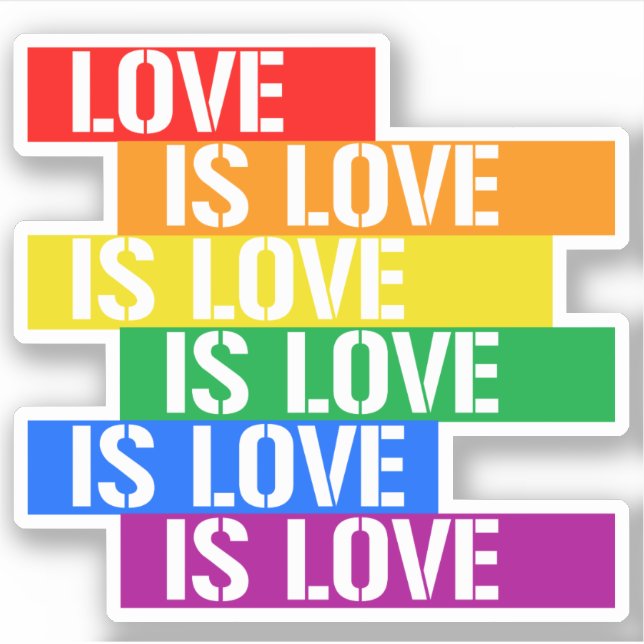 Love is Love Sticker (Front)