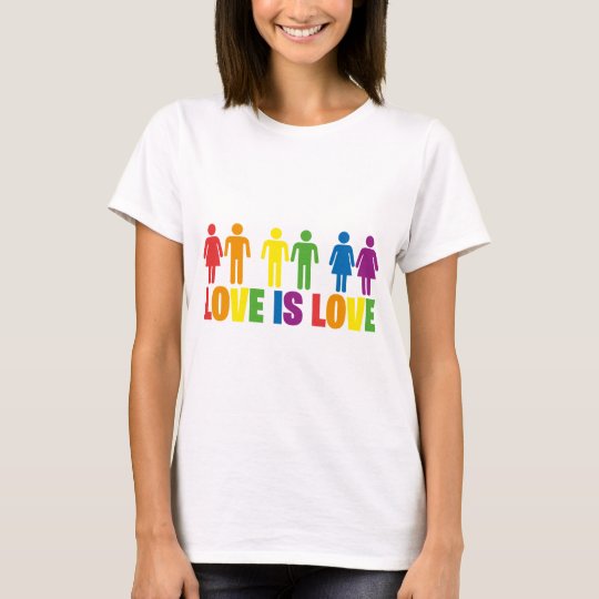Love is Love T-Shirt | Zazzle.com