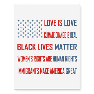 Love is Love Temporary Tattoos
