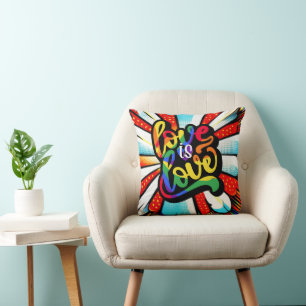 Love is Love Throw Pillow