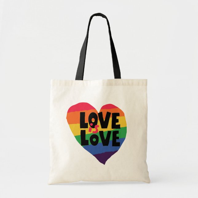 Love is Love Tote Bag (Front)