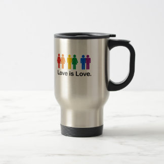 Love is Love Travel Mug