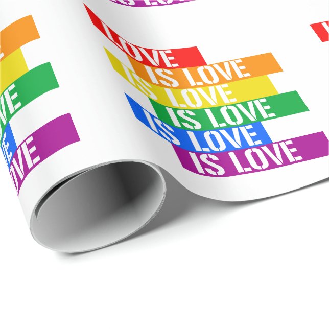 Love is Love Wrapping Paper (Roll Corner)