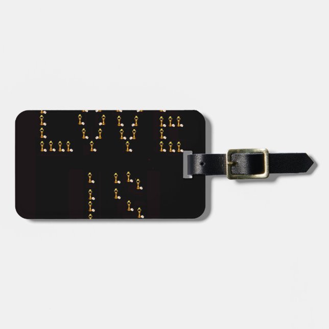 Love Is Luggage Tag (Front Horizontal)