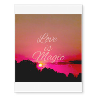 Love is Magic (I) Temporary Tattoos