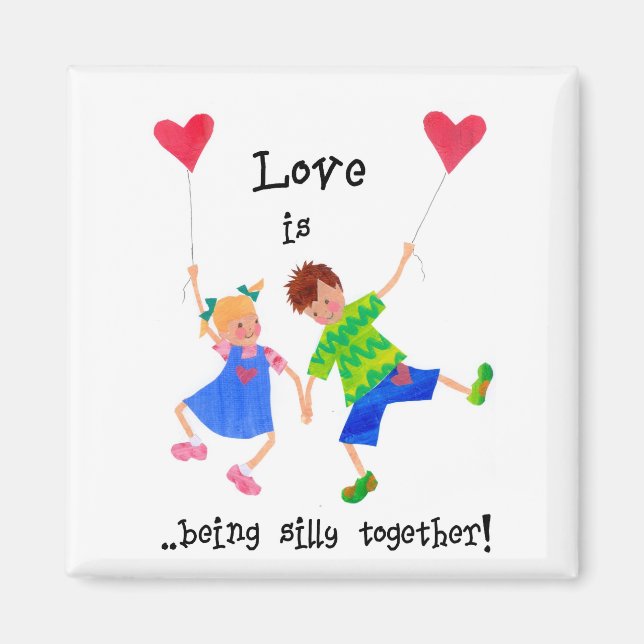'Love is...' Magnet (Front)