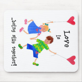 'Love is...' Mousepad