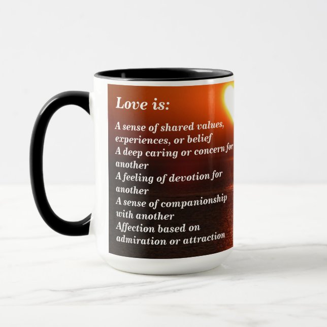 Love is mug (Left)