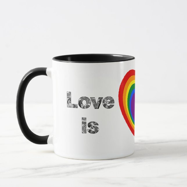 LOVE IS MUG 1 (Left)