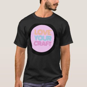 Love Is My Favorite Craft CutMen's Basic T-Shirt