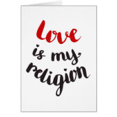 Love Is My Religion (Front)