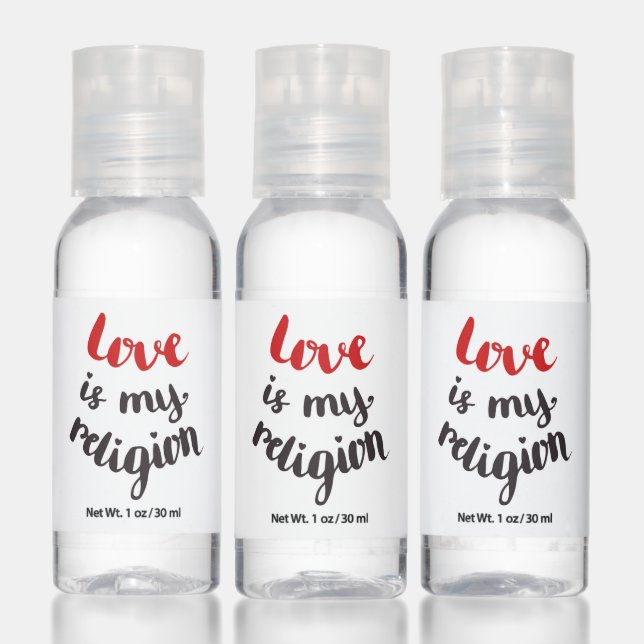 Love Is My Religion Hand Sanitizer (Set)