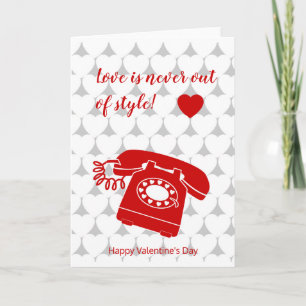 Love is never out of style holiday card
