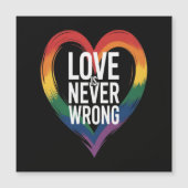 Love is never wrong Pride Month LGBT (Front)