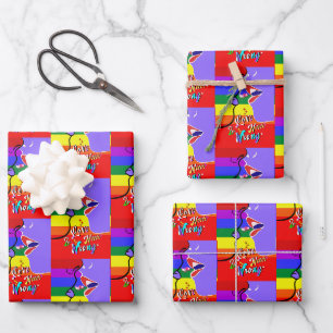 Love Is Never Wrong pride Wrapping Paper Sheets