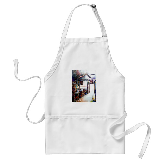 Love is Not a Wall, It's a Bridge Adult Apron (Front)
