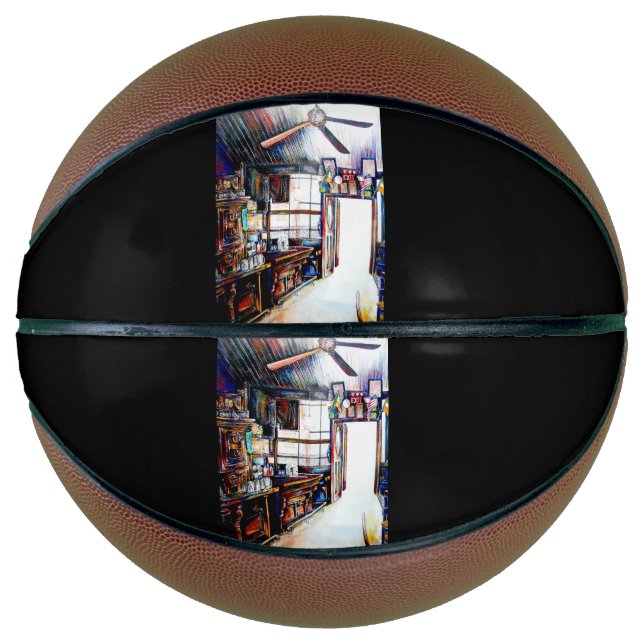 Love is Not a Wall, It's a Bridge Basketball (Front)