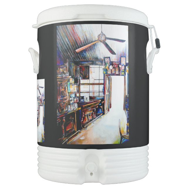 Love is Not a Wall, It's a Bridge Beverage Cooler (Front)