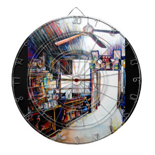 Love is Not a Wall, It's a Bridge Dart Board