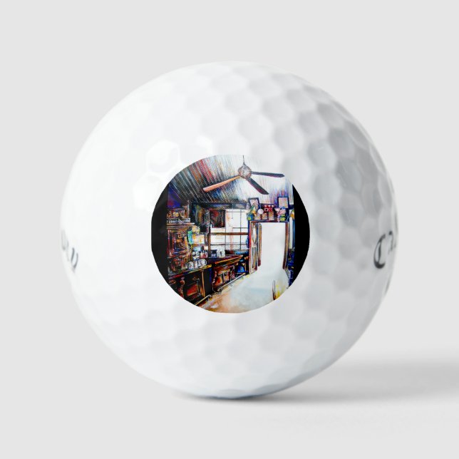 Love is Not a Wall, It's a Bridge Golf Balls (Front)