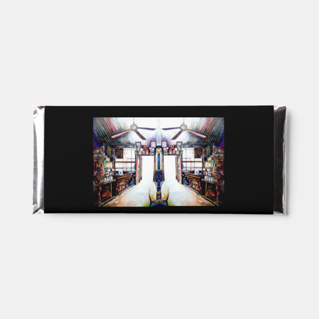 Love is Not a Wall, It's a Bridge Hershey Bar Favors (Front)