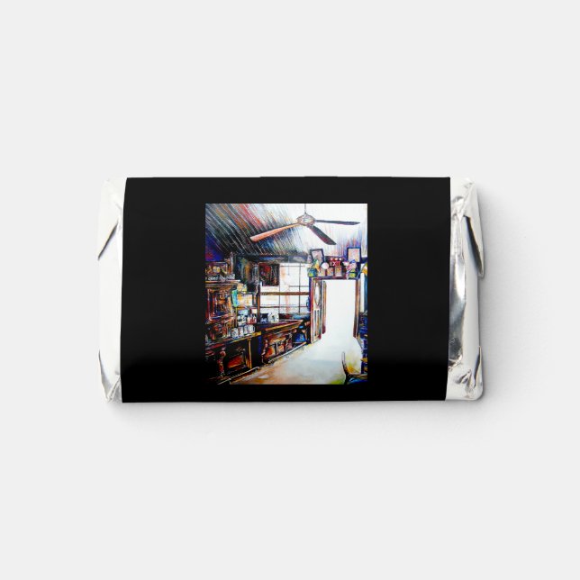 Love is Not a Wall, It's a Bridge Hershey's Miniatures (Front)